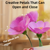 NNEDSZ Yellow Flowers Silicone Touch Flower Aromatherapy Night Light Pot - Romantic Home Decor for Kids and Adults