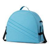 NNEDSZ Blue Portable Multi-Purpose Baby Bed and Diaper Backpack – Lightweight, Waterproof, Canvas + Polyester Material, Travel Essential for Moms(With mosquito net and small toys)