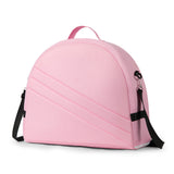 NNEDSZ Pink Portable Multi-Purpose Baby Bed and Diaper Backpack - Lightweight, Waterproof, Canvas + Polyester Material, Travel Essential for Moms(With mosquito net and small toys)