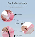 NNEDSZ Red Portable Multi-Purpose Baby Bed and Diaper Backpack - Lightweight, Waterproof, Canvas + Polyester Material, Travel Essential for Moms(With mosquito net and small toys)