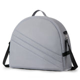 NNEDSZ Grey Portable Multi-Purpose Baby Bed and Diaper Backpack - Lightweight, Waterproof, Canvas + Polyester Material, Travel Essential for Moms(With mosquito net and small toys)
