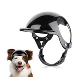 NNEDSZ Size S Black Pet Safety Helmet – Stylish Protective Headgear for Dogs