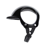 NNEDSZ Size S Black Pet Safety Helmet – Stylish Protective Headgear for Dogs