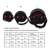 NNEDSZ Size M Black Pet Helmet & Goggles Set - Adjustable Safety Gear for Dogs, UV Protection, Durable ABS Material, Stylish Outdoor Accessory