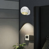 NNEDSZ 2 Pcs White Rechargeable Magnetic USB Table Lamp & Wall Light - 3000K/4000K/6000K Adjustable Brightness with Anti-Glare Design