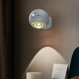 NNEDSZ 2 Pcs Grey Rechargeable Magnetic USB Table Lamp & Wall Light - 3000K/4000K/6000K Adjustable Brightness with Anti-Glare Design