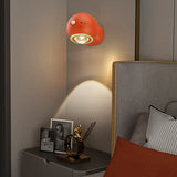 NNEDSZ 2 Pcs Orange Rechargeable Magnetic USB Table Lamp & Wall Light - 3000K/4000K/6000K Adjustable Brightness with Anti-Glare Design