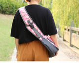 NNEDSZ Size L Yellow Dog Pattern Lightweight Single Shoulder Pet Sling Bag -  Stylish Durable Oxford Fabric Carrier