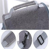 NNEDSZ Black Large Insulated Breast Milk Storage Bag, Dual Layer with Aluminum Foil Lining, Waterproof Oxford Fabric, Portable Handheld Food Container