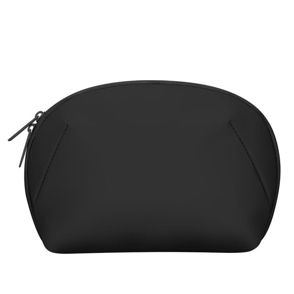 NNEDSZ Black Large Capacity Multi-functional PU Digital Storage Organizer Bag, Waterproof & Portable, for Cables, Chargers, and Accessories