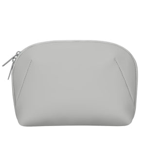 NNEDSZ Grey Large Capacity Multi-functional PU Digital Storage Organizer Bag, Waterproof & Portable, for Cables, Chargers, and Accessories