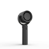 NNEDSZ Black Portable Neck Fan, Adjustable Speed & 230° Rotation, Rechargeable 4500mAh Battery, Quiet Operation with Type-C Charging - Summer Cooling Solution