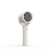 NNEDSZ White Portable Neck Fan, Adjustable Speed & 230° Rotation, Rechargeable 4500mAh Battery, Quiet Operation with Type-C Charging - Summer Cooling Solution