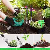 NNEDSZ 24-Piece Bonsai Tree Tool Kit for Gardening Starters – Complete Bonsai Care Set with Organizer Bag