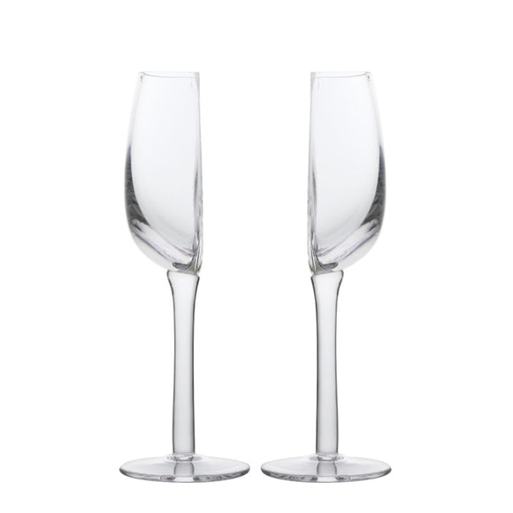 NNEDSZ 2 Pcs Unique Half-Round Crystal Wine Glass - Elegant Champagne Flute for Red & White Wine
