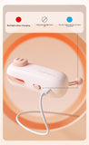 NNEDSZ 2 Pcs Light Brown Bear Mini Handheld Heat Sealing Machine for Food Bags - Compact, Portable, USB Rechargeable