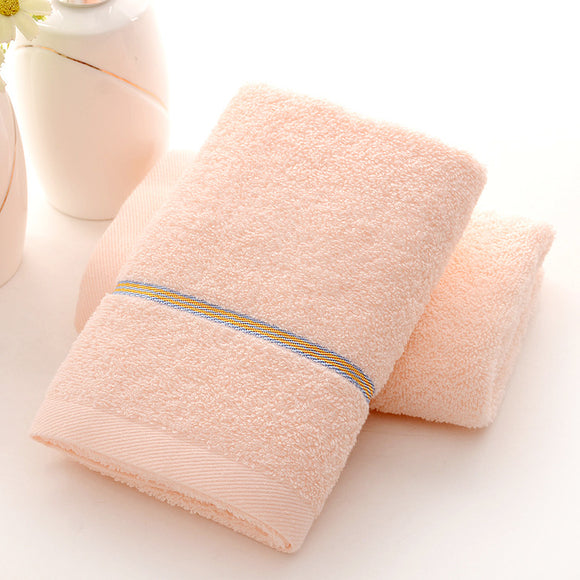 NNEDSZ Pink Luxury Soft Cotton Towel Set - 5-Piece Bathroom Towels, Absorbent & Quick-Drying, Gentle for Sensitive Skin