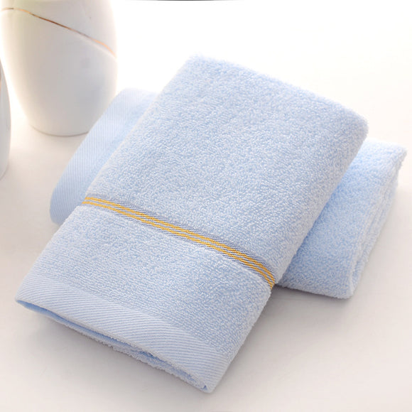 NNEDSZ Blue Luxury Soft Cotton Towel Set - 5-Piece Bathroom Towels, Absorbent & Quick-Drying, Gentle for Sensitive Skin