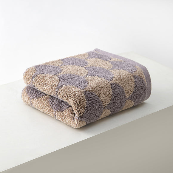 NNEDSZ Brown Thickened and Enlarged Cotton Hand Towels - 3 Pack (34x74cm) - Soft and Absorbent Bath Towels for Adults
