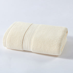 NNEDSZ White Premium Thick Cotton Bath Towel for Adults - Soft and Absorbent Bathroom Towel