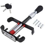 NNEDSZ Car Pedal Anti-theft Lock - Foot Pedal and Clutch Lock for Vehicle Security