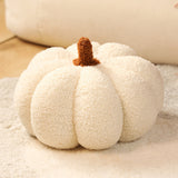 NNEDSZ White 2-PCS 30cm Creative Plush Pumpkin Pillow for Sofa, Window Seat & Living Room Decoration
