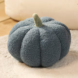 NNEDSZ Blue 2-PCS 30cm Creative Plush Pumpkin Pillow for Sofa, Window Seat & Living Room Decoration