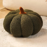NNEDSZ Dark Green 2-PCS 30cm Creative Plush Pumpkin Pillow for Sofa, Window Seat & Living Room Decoration