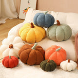 NNEDSZ Dark Green 2-PCS 30cm Creative Plush Pumpkin Pillow for Sofa, Window Seat & Living Room Decoration