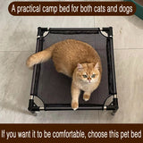 NNEDSZ S Breathable and Cooling Elevated Pet Bed - Perfect for Dogs, Provides Comfort and Airflow