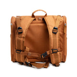 NNEDSZ Brown Pet Carrier Backpack - Comfortable and Stylish for Cats and Small Dogs