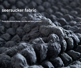 NNEDSZ Dark-coffee Single Sofa Bubble Gauze Sofa Cover with Skirt - Full Elastic Dustproof Single Seater 90-140cm