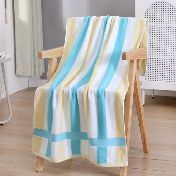 NNEDSZ Emerald Ultra-Absorbent Long-Fiber Cotton Large Bath Towel- Perfect for Home, Hotel, and Beauty Salons 140cm*70cm