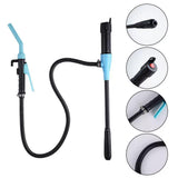 NNEDSZ Portable Electric Oil Pump with Handle for Easy Use - Ideal for Cars, Boats, and More