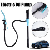 NNEDSZ Portable Electric Oil Pump with Handle for Easy Use - Ideal for Cars, Boats, and More