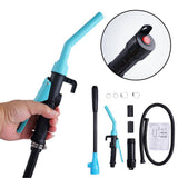 NNEDSZ Portable Electric Oil Pump with Handle for Easy Use - Ideal for Cars, Boats, and More