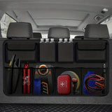 NNEDSZ Multifunctional Car Backseat Organizer, Hanging Storage Bag with Multiple Pockets for Car Essentials – 88x46cm