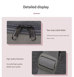 NNEDSZ Blue Portable Pet Travel Carrier Bag - Foldable, Durable, and Comfortable for Small Dogs & Cats 50cmx34cmx34cm