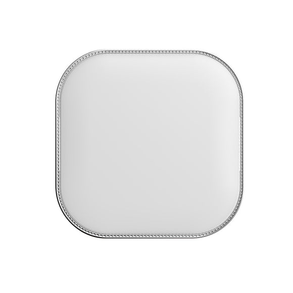 NNEDSZ White LED Makeup Mirror with Light - Portable Folding USB Rechargeable Compact Mirror with 3 Color Lighting