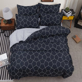 NNEDSZ Plaid Duvet Cover - 3 Piece Bedding Set (with Corner Ties)Quilt cover 230cm x 265cm, pillowcase 51 x 92cm