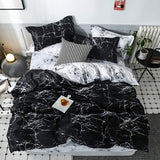NNEDSZ Smudge pattern Duvet Cover - 3 Piece Bedding Set (with Corner Ties)Quilt cover 230cm x 265cm, pillowcase 51 x 92cm