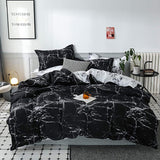 NNEDSZ Smudge pattern Duvet Cover - 3 Piece Bedding Set (with Corner Ties)Quilt cover 230cm x 265cm, pillowcase 51 x 92cm