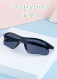 NNEDSZ 2 pcs Sports Cycling Windproof Sunglasses - UV Protection, Lightweight, Anti-Glare Design