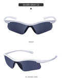 NNEDSZ 2 pcs Sports Cycling Windproof Sunglasses - UV Protection, Lightweight, Anti-Glare Design