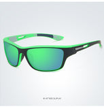 NNEDSZ 2 pcs Stylish Polarized Sports Sunglasses - UV Protection, Lightweight, Ideal for Fishing & Outdoor Activities