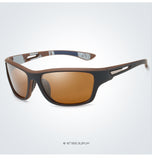 NNEDSZ 2 pcs Stylish Polarized Sports Sunglasses - UV Protection, Lightweight, Ideal for Fishing & Outdoor Activities