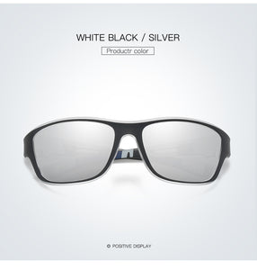 NNEDSZ 2 pcs Stylish Polarized Sports Sunglasses - UV Protection, Lightweight, Ideal for Fishing & Outdoor Activities
