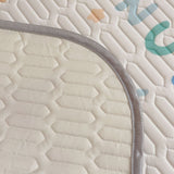 NNEDSZ Cheese Pattern 2 Piece Set Kids Cooling Pad Set - 60x120cm Cartoon Latex Mattress Protector,  Pillow