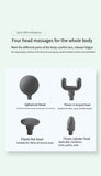 NNEDSZ Green Mini Handheld Fascia Gun - Quiet, Portable, and Adjustable 12-Speed Muscle Massager for Neck, Back, and Full Body Relief, ABS+TRP Material