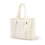 NNEDSZ Off White Stylish and Practical Water-Resistant Tote Bag for Daily Use & Yoga - Spacious with Convenient Compartments